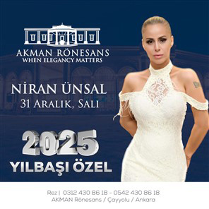 Akman Rönesans Hotel Yılbaşı Programı 2025