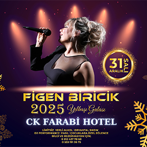 CK Farabi Hotel Ankara Yılbaşı 2025