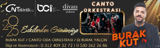 Divan Hotel Ankara 2025 Yılbaşı Programı