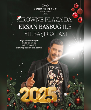 Crowne Plaza Hotel Ankara Yılbaşı Programı 2025