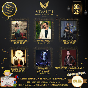 Vivaldi Ankara Yılbaşı Programı 2025