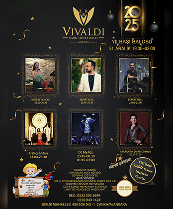 Vivaldi Park Otel Yılbaşı 2025